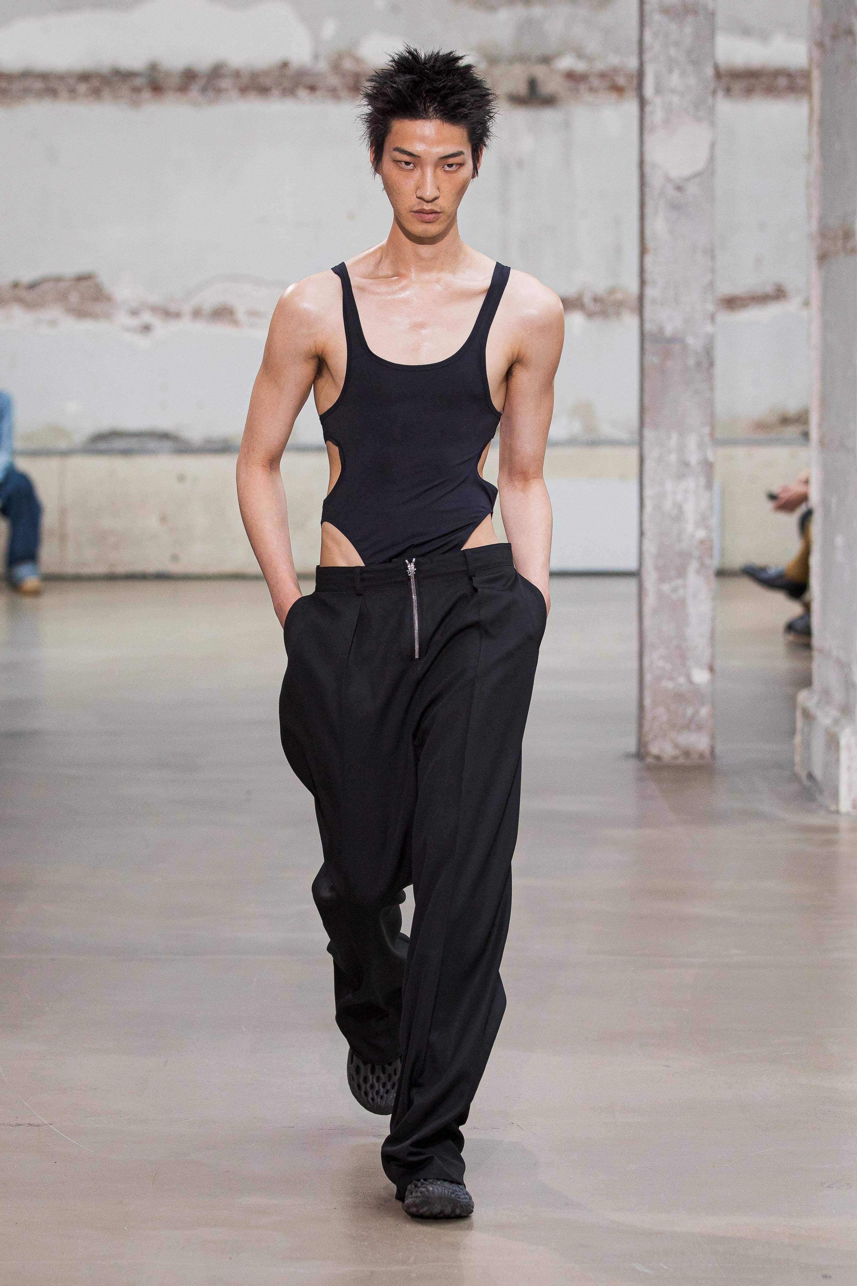 Lous Gabriel Nouchi à la Fashion Week homme printemps-été 2023