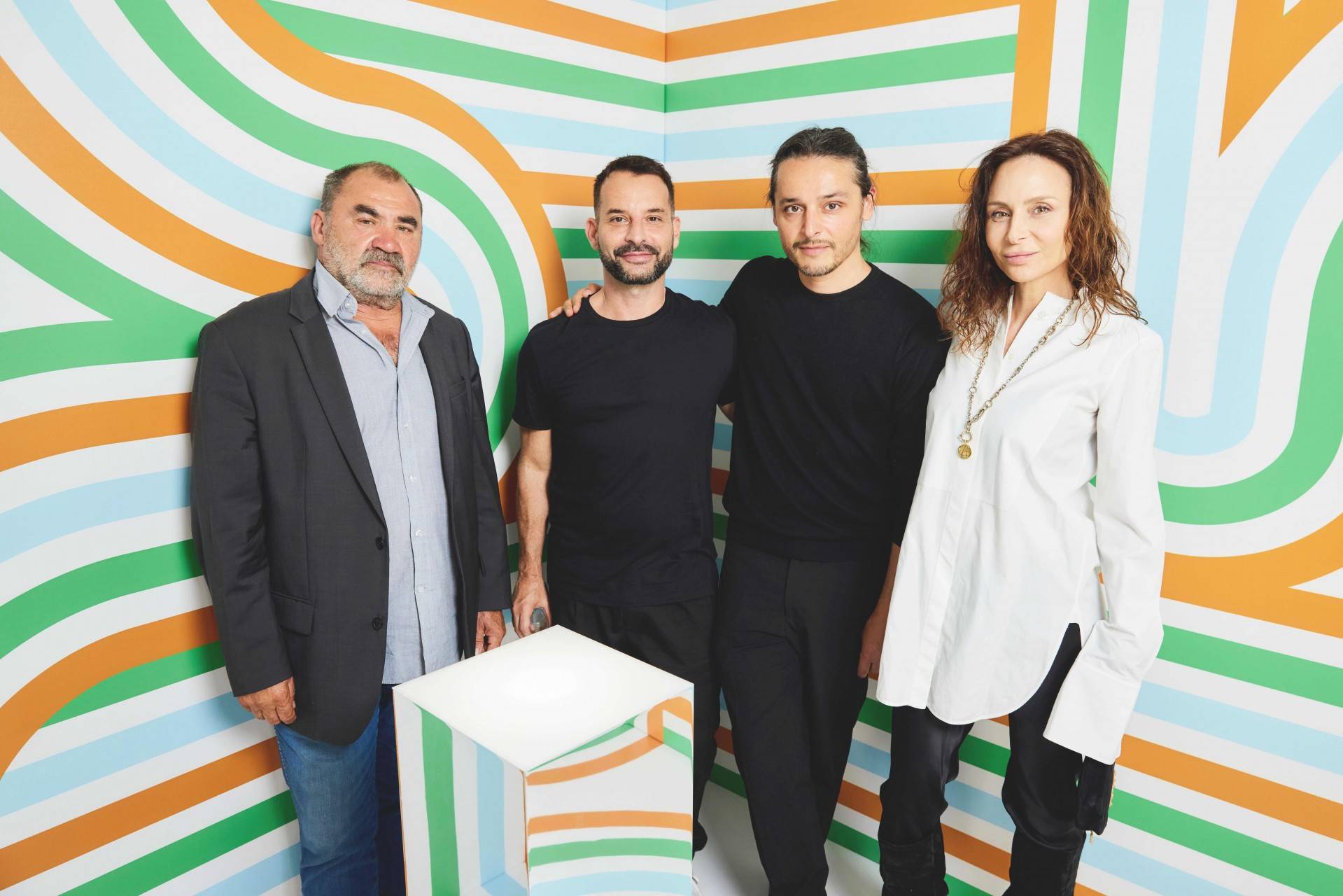 Maurice Roucel, Stéphane Subrenat, Olivier Theyskens et Laetitia Crahay