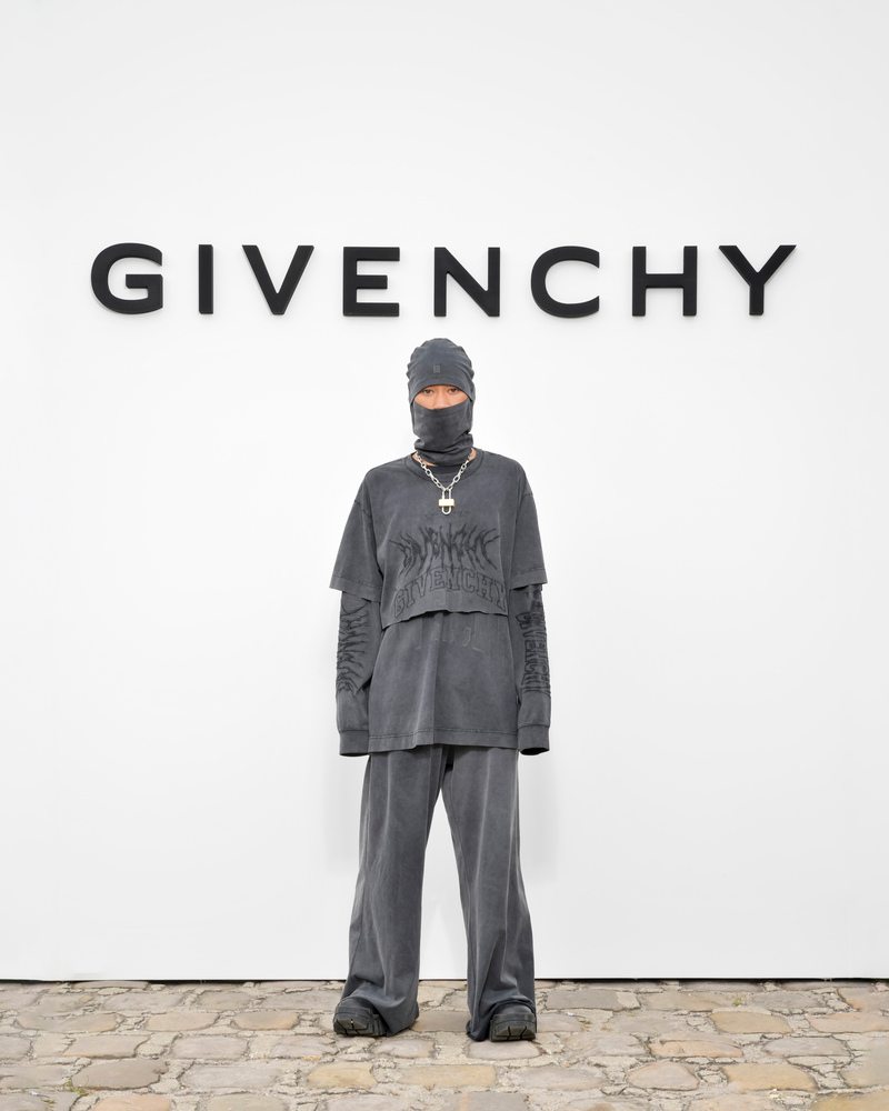 Lil Dre au défilé Givenchy printemps-été 2023 à Paris