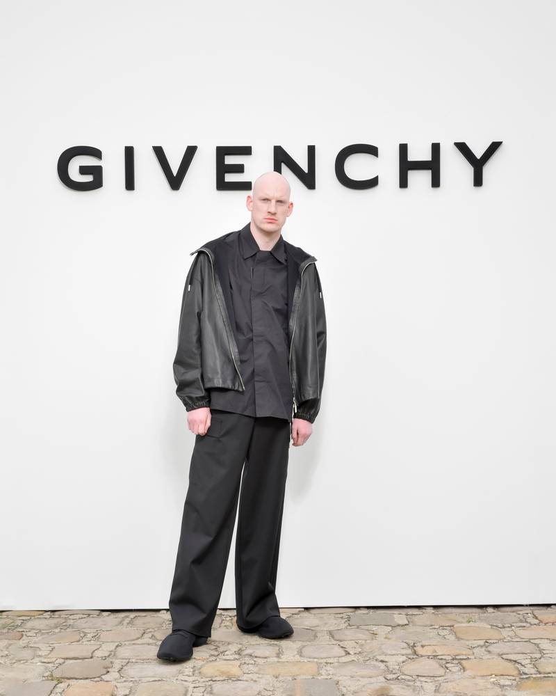 Blackhaine au défilé Givenchy printemps-été 2023 à Paris