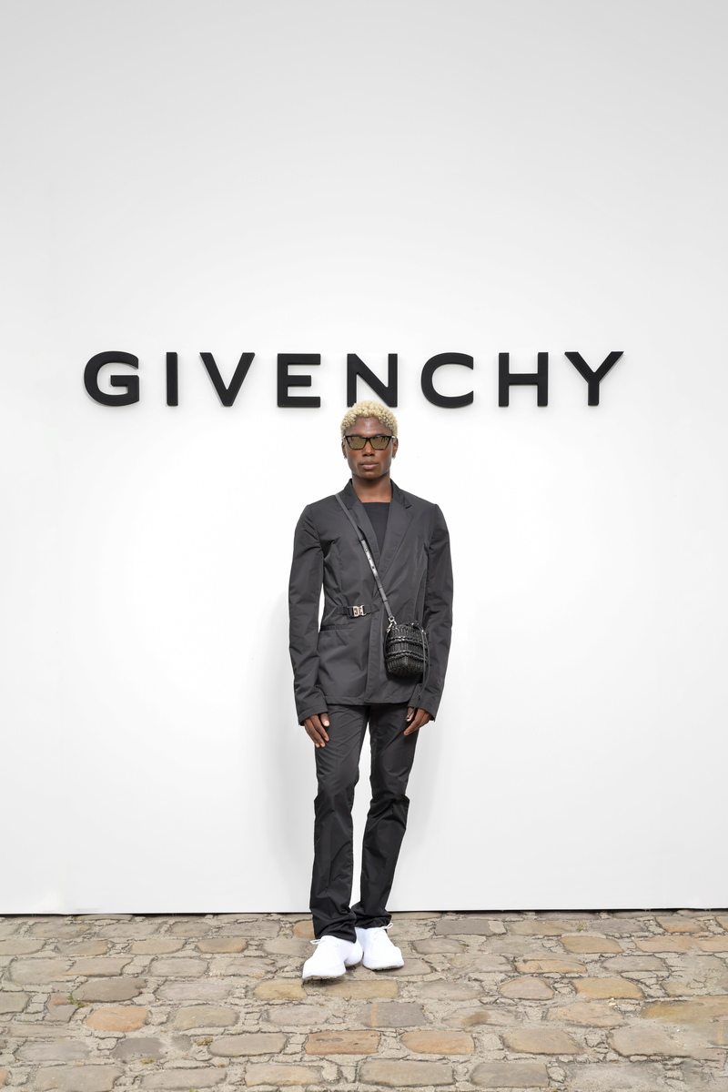 Deon Hinton au défilé Givenchy printemps-été 2023 à Paris
