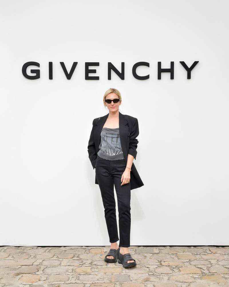 Gaia Repossi au défilé Givenchy printemps-été 2023 à Paris