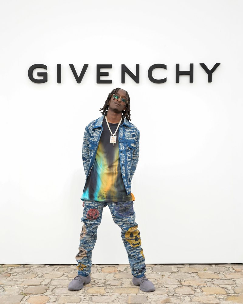Kaycyy au défilé Givenchy printemps-été 2023 à Paris