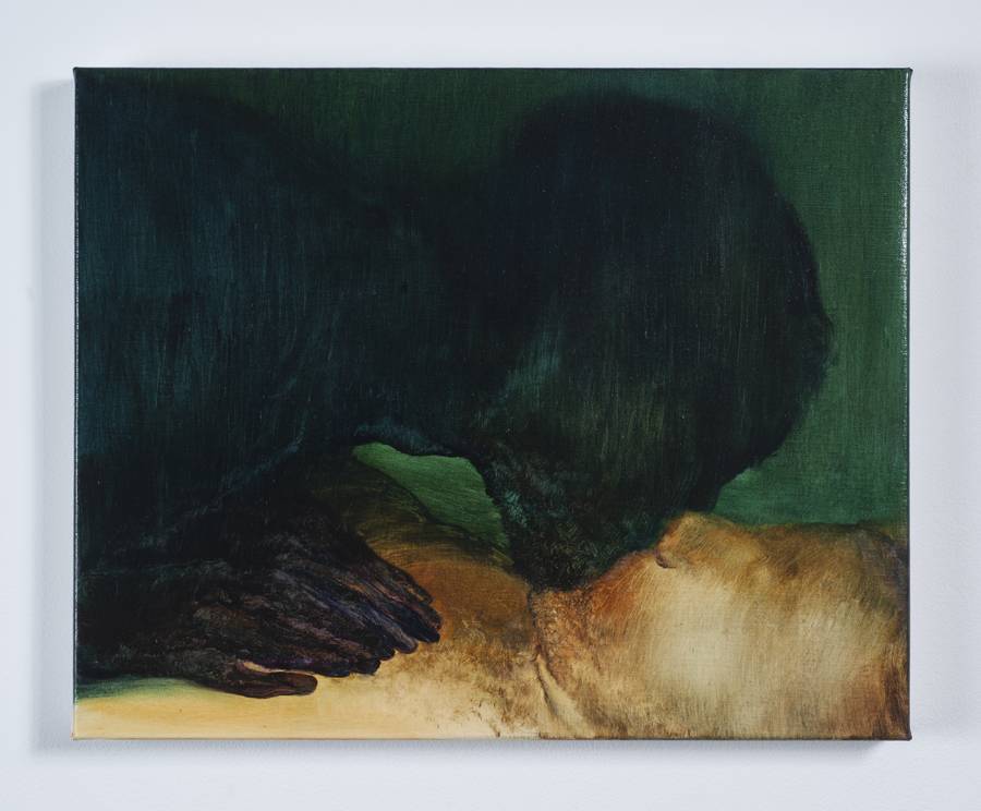 Xie Lei, “Encounter I” (2022). Galerie Meessen De Clercq