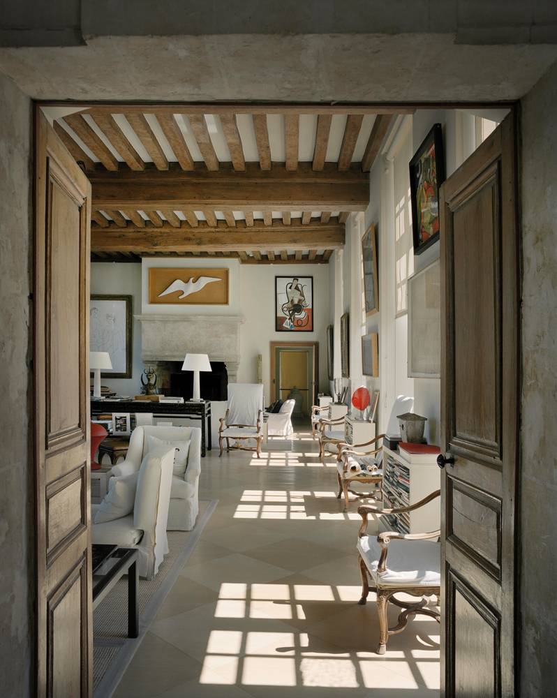 Château du Jonchet, Big living room © Christie’s Images Limited 2022, François Halard