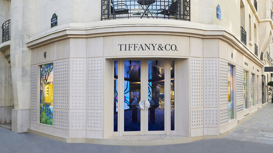 Tiffany & Co s'offre un sublime pop-up immersif sur l'avenue Montaigne