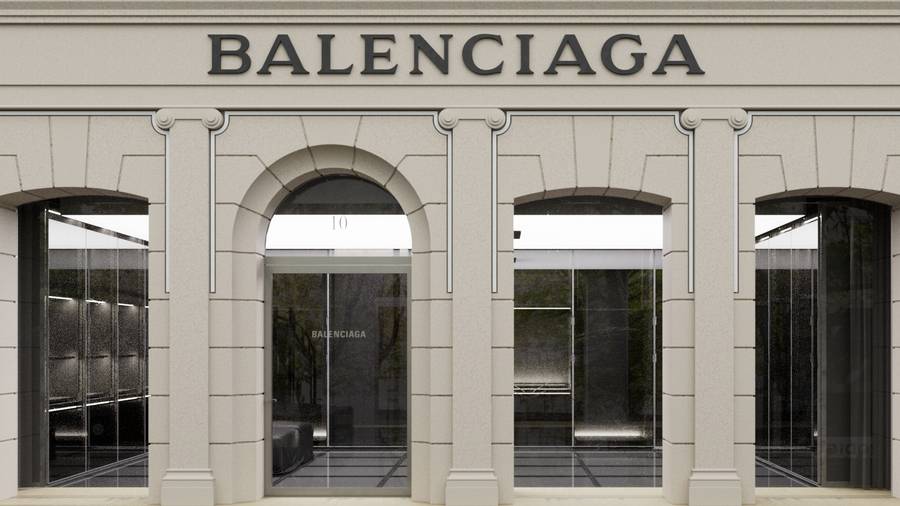 Balenciaga ouvre une boutique dédiée à ses collections couture