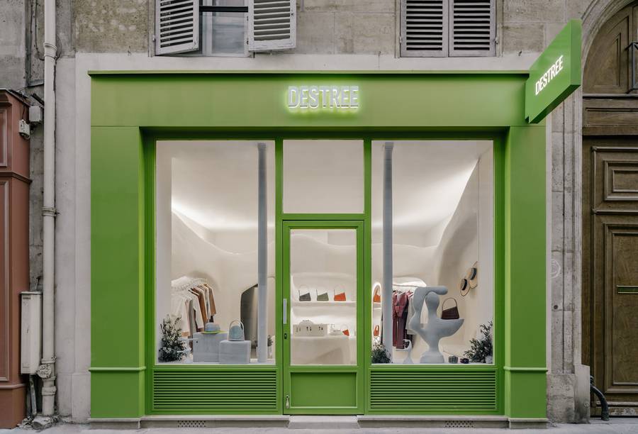 Géraldine Guyot inaugure la première boutique de son label Destree