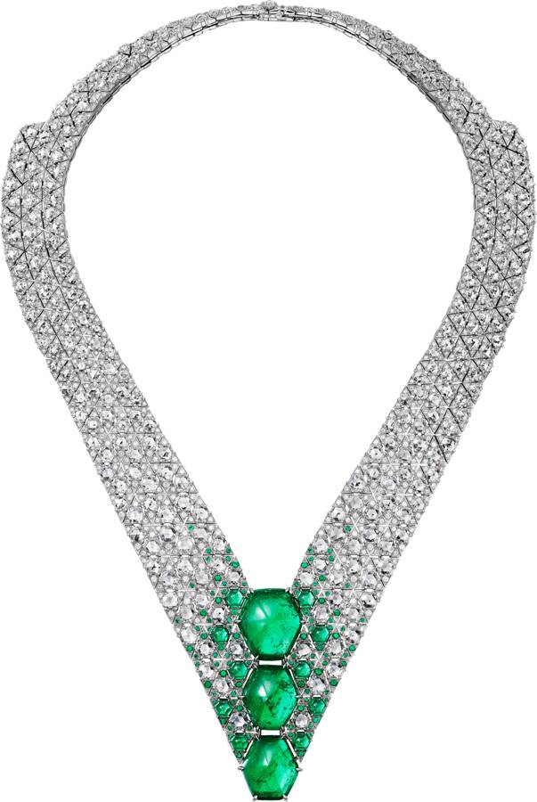 “Iwana” necklace from the “Beautés du monde” collection, CARTIER 