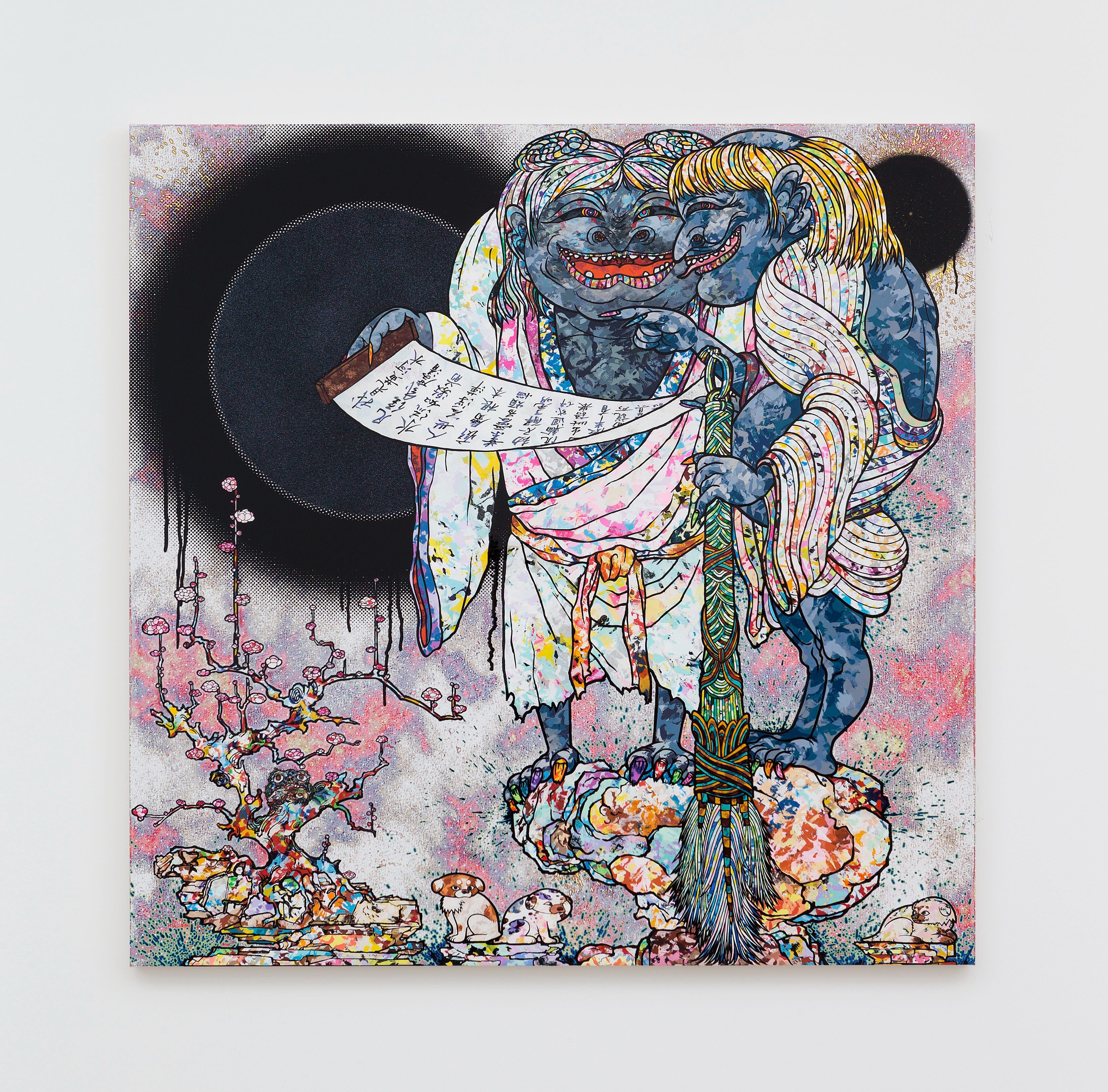 Portfolio : les œuvres exubérantes de Takashi Murakami à la Galerie Perrotin