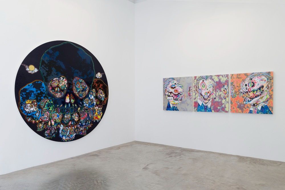 Portfolio : les œuvres exubérantes de Takashi Murakami à la Galerie Perrotin