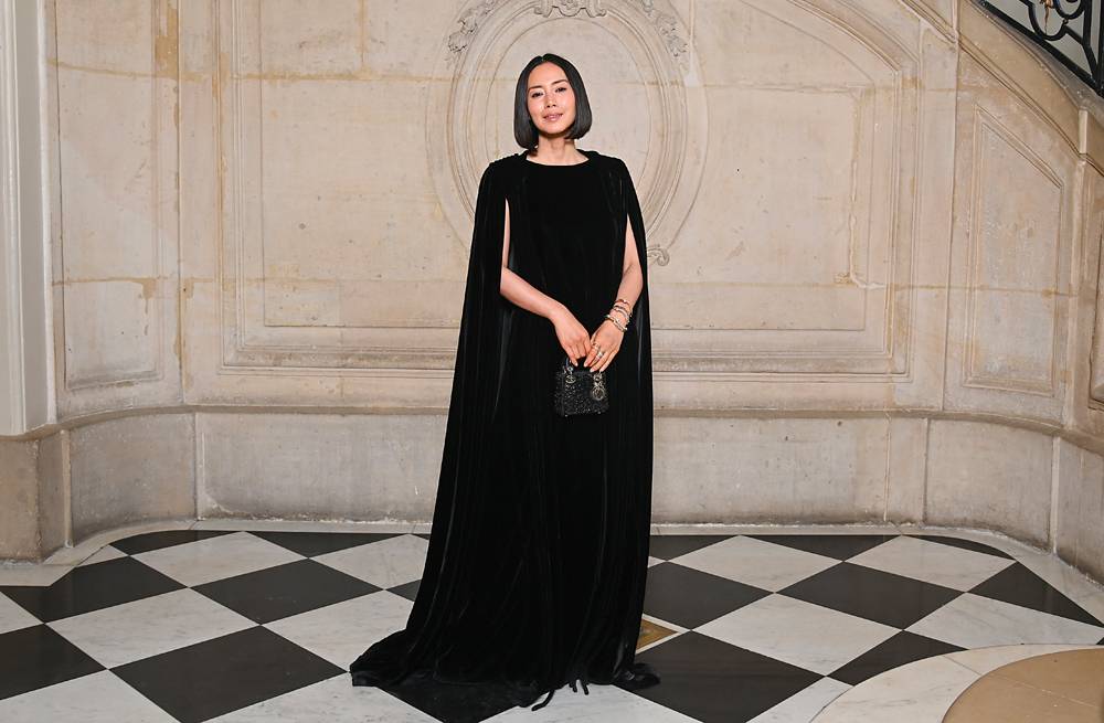 Miki Nakatani au défilé Dior haute couture automne-hiver 2022-2023