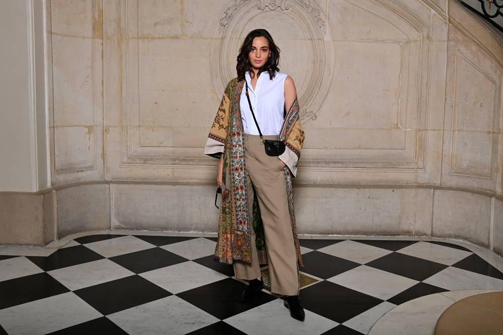 Souheila Yacoub au défilé Dior haute couture automne-hiver 2022-2023