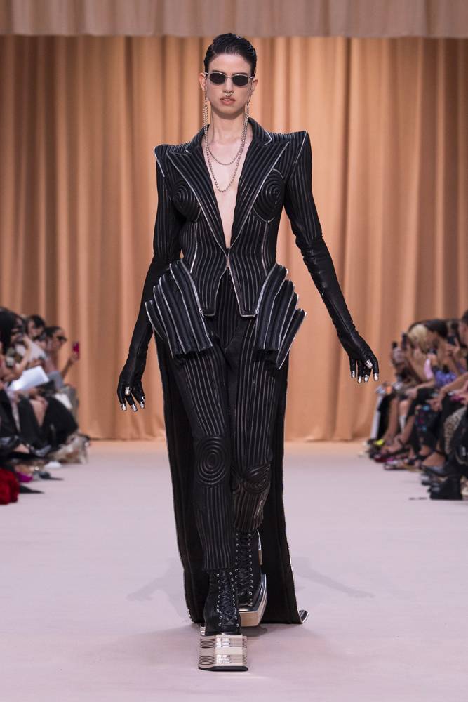 Olivier Rousteing enhances Jean Paul Gaultier’s iconic pieces
