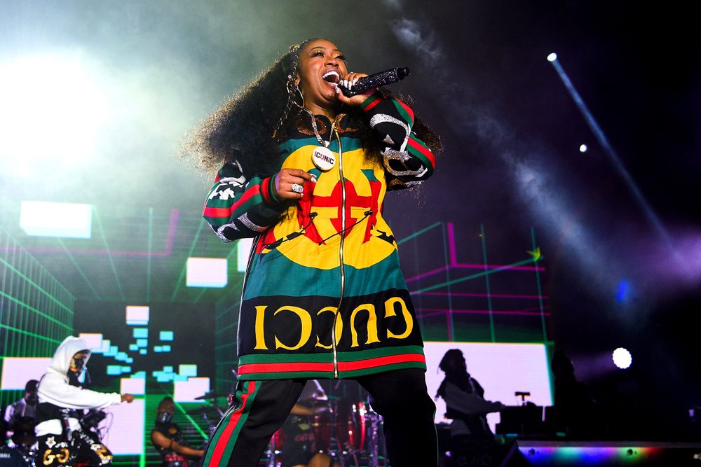 Missy Elliott at the Essence Music Festival at the Mercedes-Benz Superdome on July 7th, 2018, in New Orleans, Louisiana. (Photo by Erika Goldring/Getty Images)