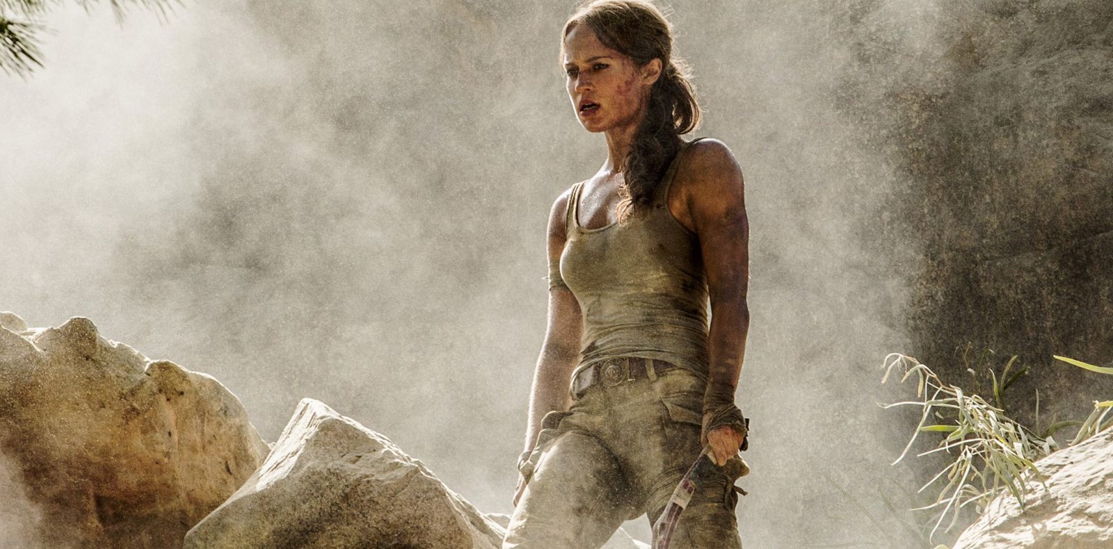 Alicia Vikander in “Tomb Raider” (2017) by Roar Uthaugh, © 2017 WARNER BROS. ENTERTAINMENT INC. AND METRO-GOLDWYN-MAYER PICTURES INC. / Ilze Kitshoff
