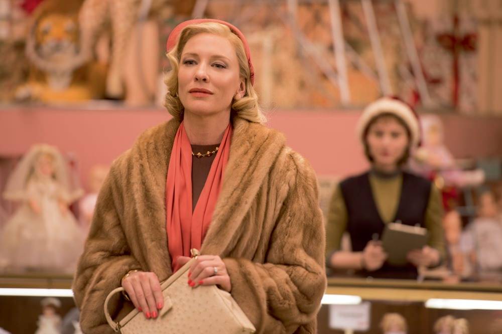 “Carol” a poignant and lyrical movie with Cate Blanchett and Rooney Mara