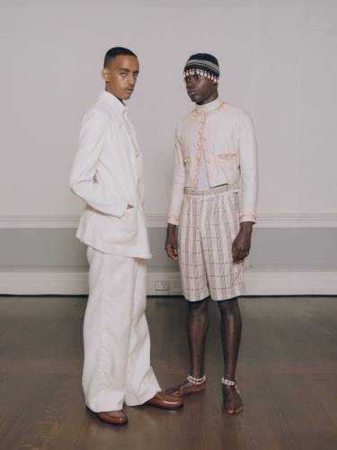 Wales Bonner, Spring/Summer 2016 collection.