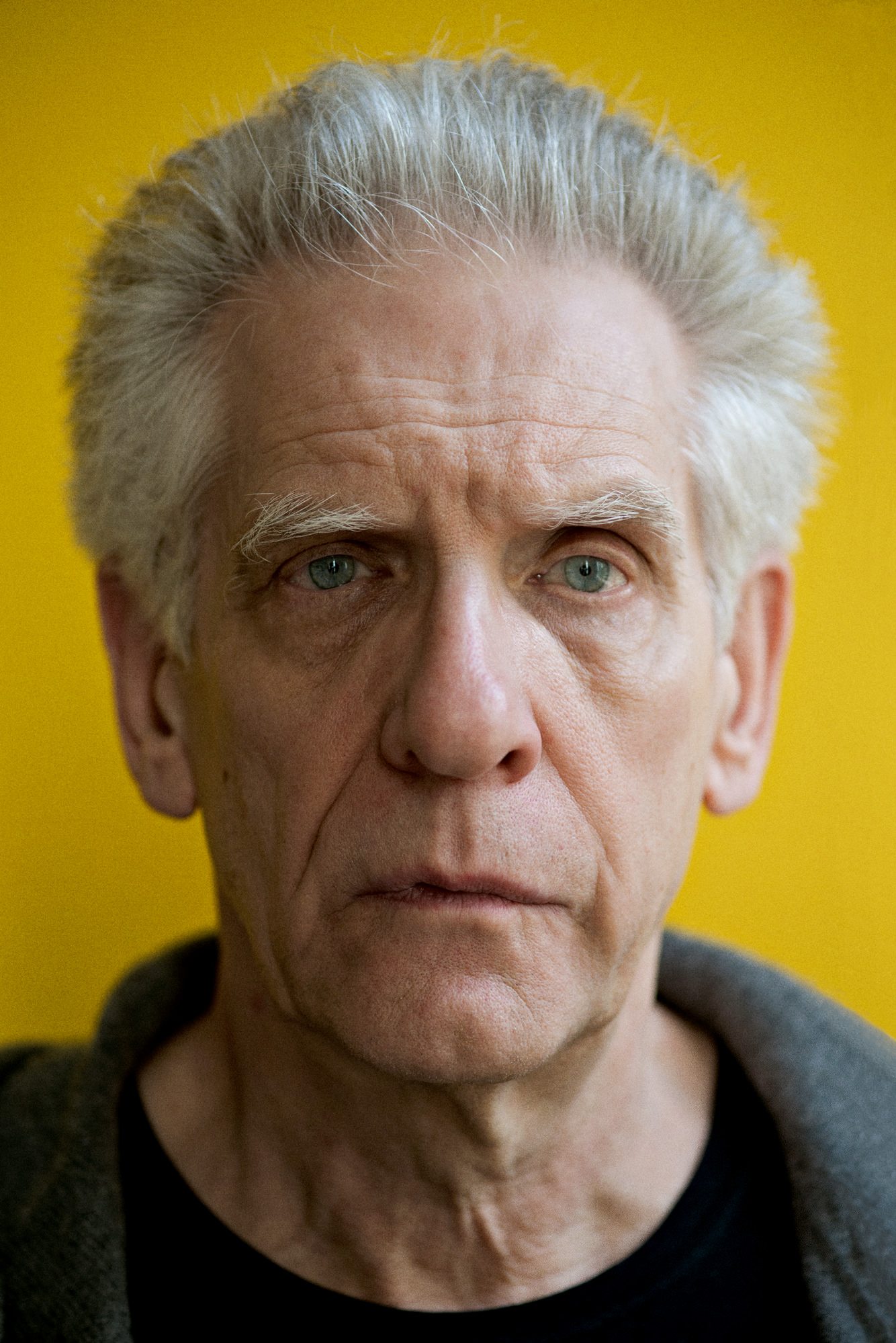 David Cronenberg portrait by Éric Nehr for Numéro