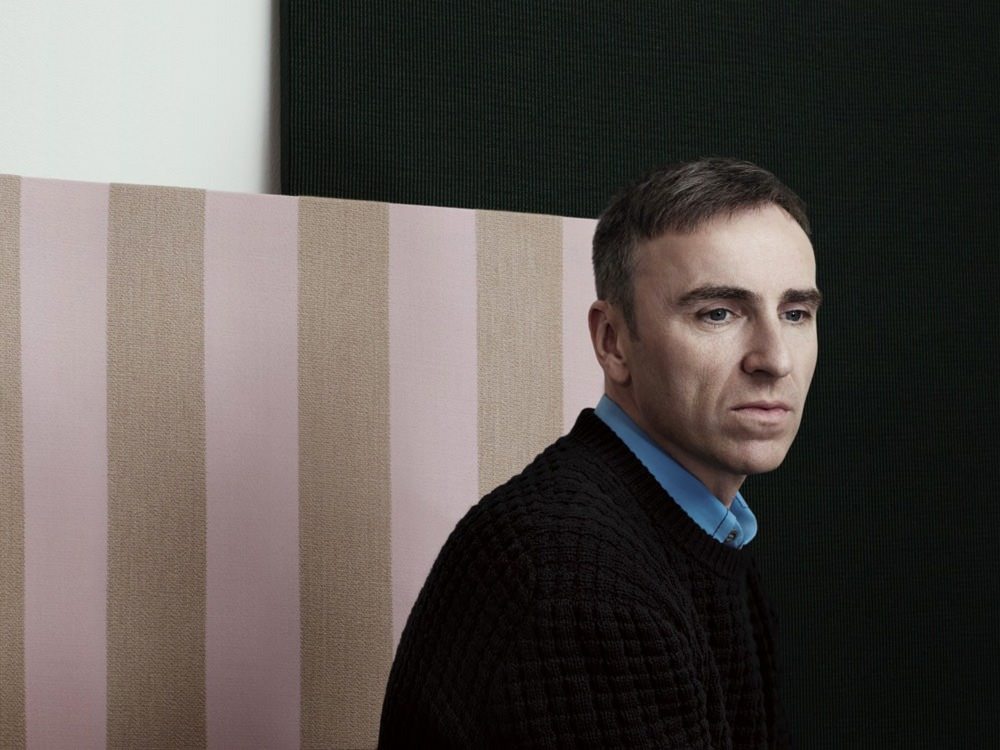 Raf Simons talked to us about his collaboration with Kvadrat