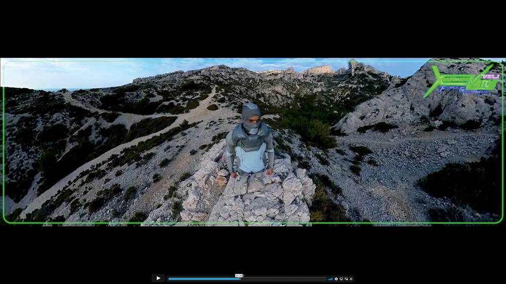 Sara Sadik, screenshots of the vidéo "Ultimate Vatos: force & honneur" (2022).