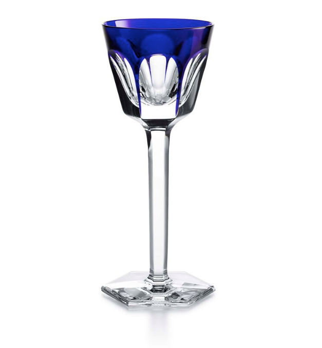 Verre à vin du Rhin “Harcourt” en cristal doublé, Baccarat
© Baccarat