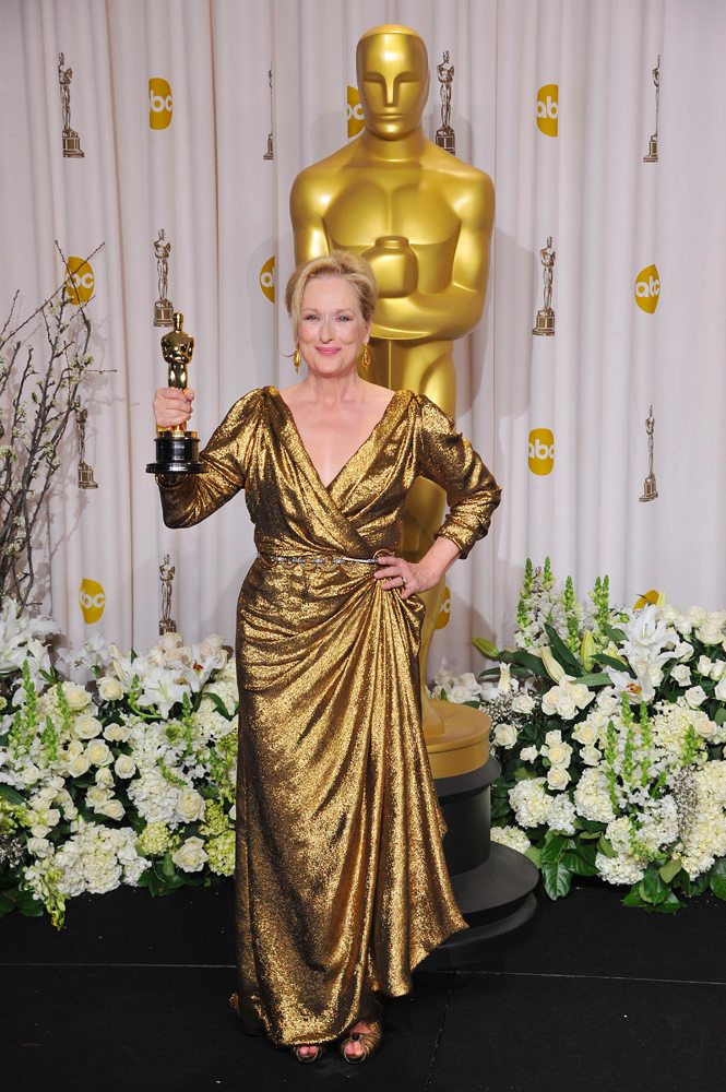 Meryl Streep, Academy Awards 2012.