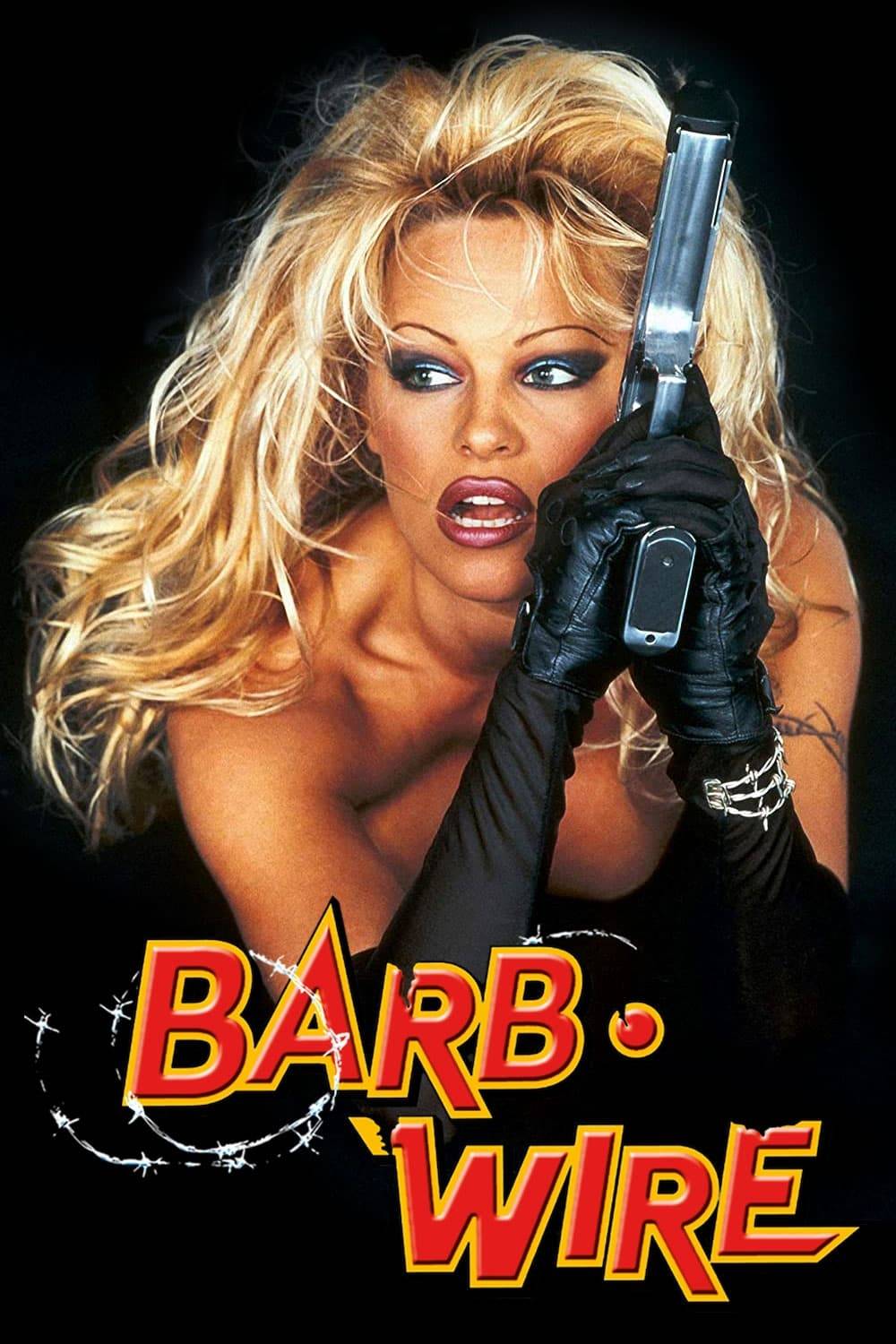 L'affiche du film "Barb Wire" (1996) avec Pamela Anderson