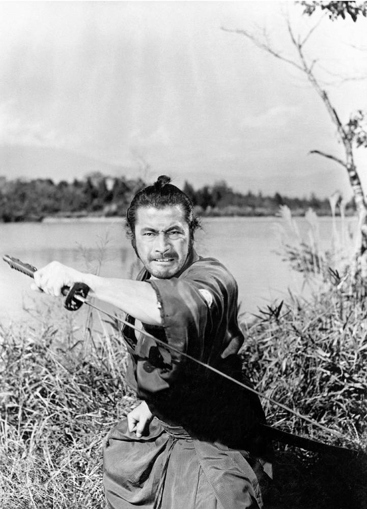 Sanjuro, personnage principal du long-métrage “Yojimbo” [Le Garde du corps] (1961) d'Akira Kurosawa, interprété par Toshiro Mifune.