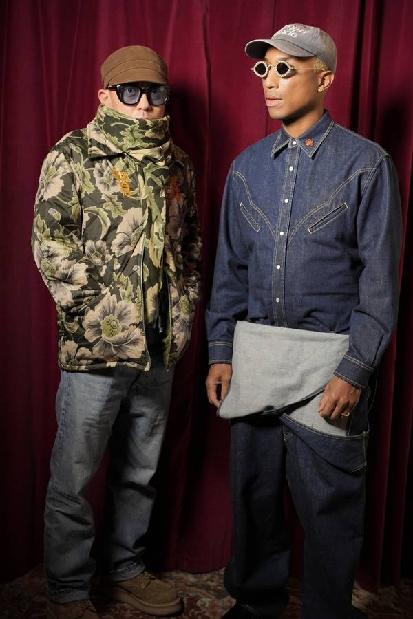Pharrell Williams et Nigo à la soirée Kenzo