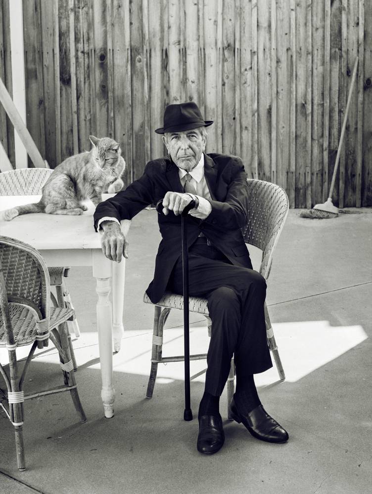Leonard Cohen par Graeme Mitchell © The Jokers Films