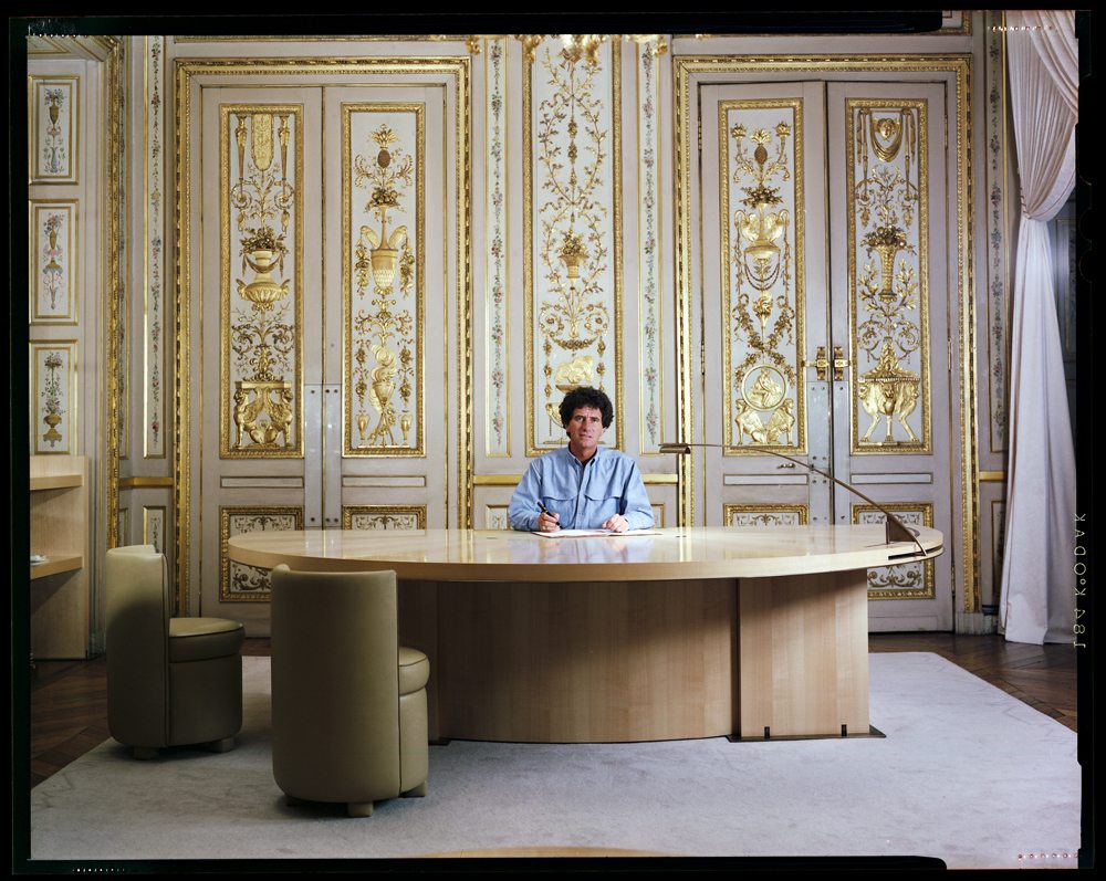 Andrée Putman — Bureau du ministre Jack Lang au ministère de la Culture, 1985 © DR/Adagp, Paris 2022