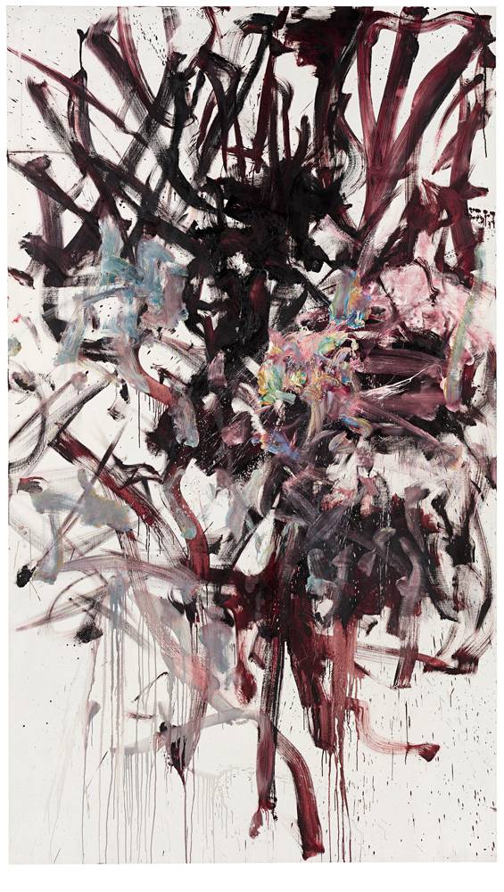 Joan Mitchell, "Red Tree" (1976), huile sur toile, 280,4x160cm. Fondation Louis Vuitton, Paris. © The Estate of Joan Mitchell. © Primae/David Bordes.