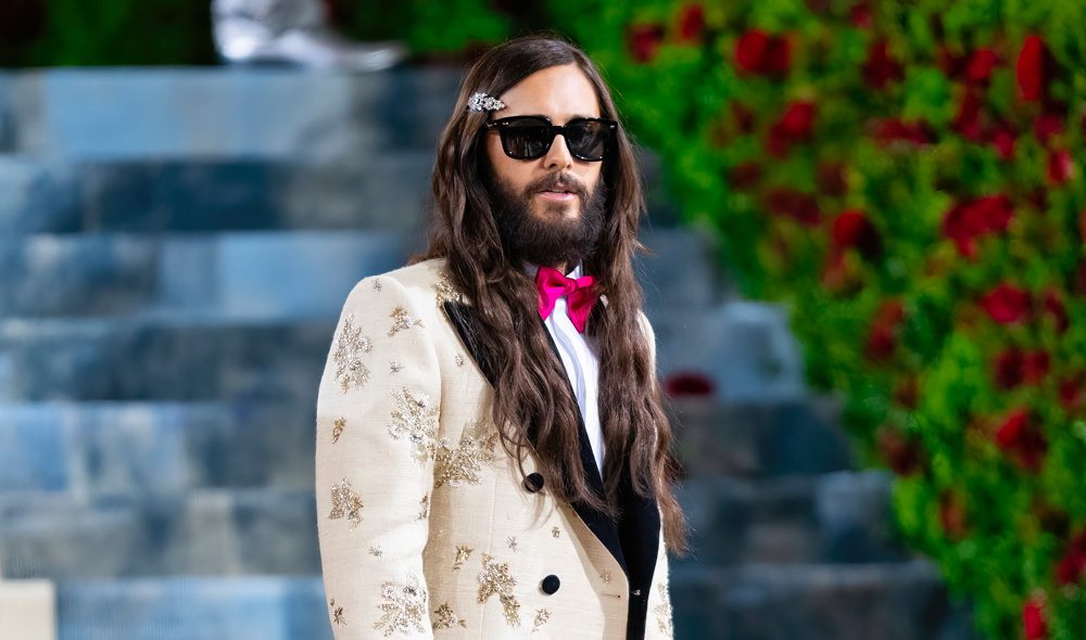 Jared Leto au Met Gala 2022 à New York. Photo by Gilbert Carrasquillo/GC Images