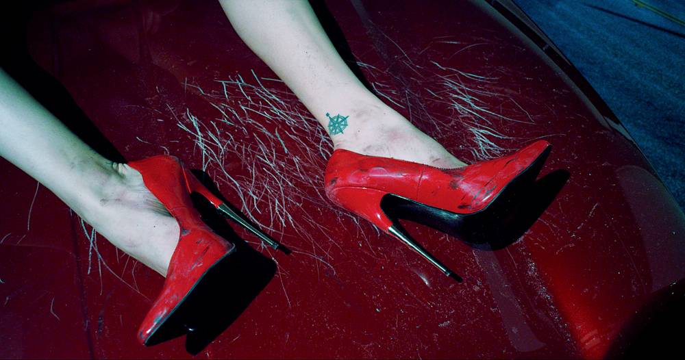 Killer Heels, Mechanophilia, Barbara Fiahlo, New York City, 2014 © Steven Klein. All Rights Reserved