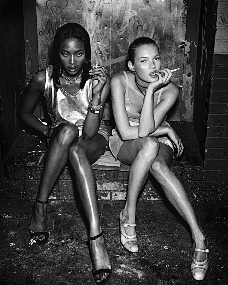 Naomi and Kate, Meatpacking District, New York City, 1994 © Steven Klein. All Rights Reserved