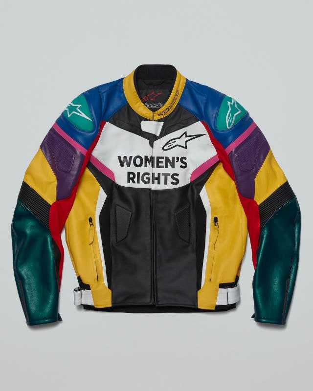 Veste Alpinestar en cuir “Women's Right” 