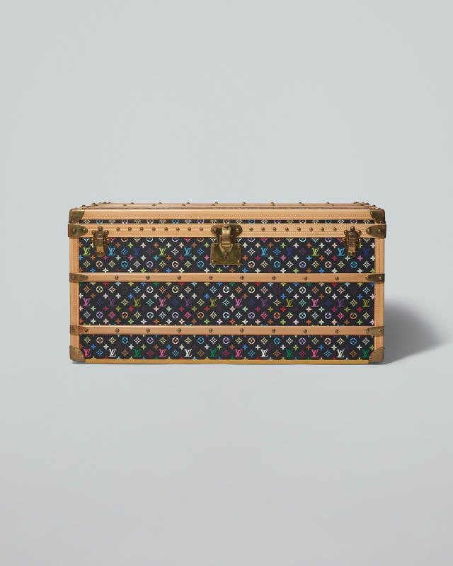 Malle Louis Vuitton au monogramme multicolore