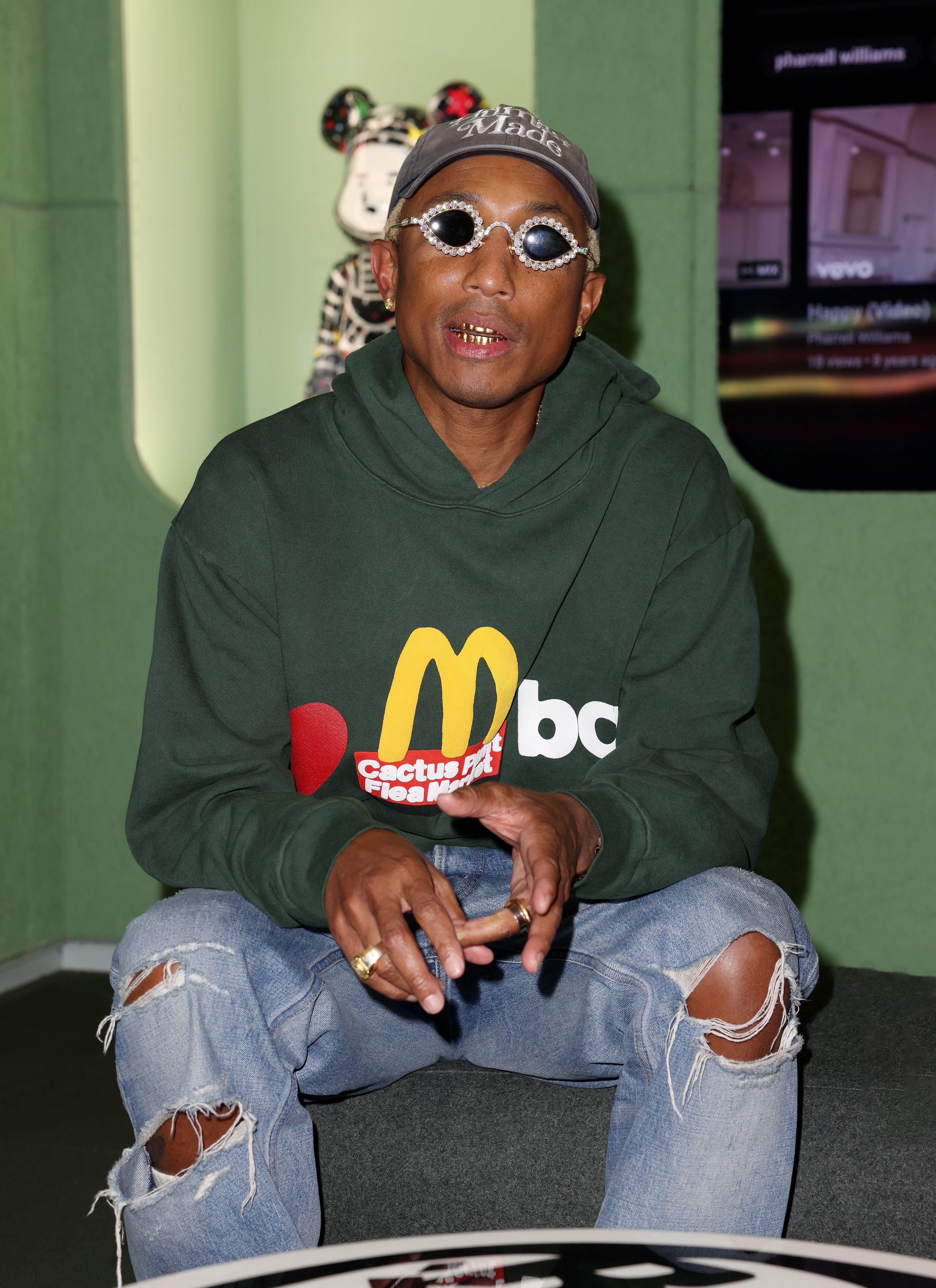 Pharrell Williams le 20 octobre 2022 à Miami. Photo by Alexander Tamargo/Getty Images