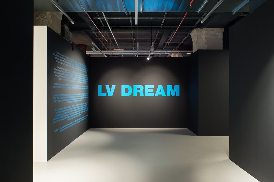 Vue de l'exposition LV Dream, Courtesy of Louis Vuitton 