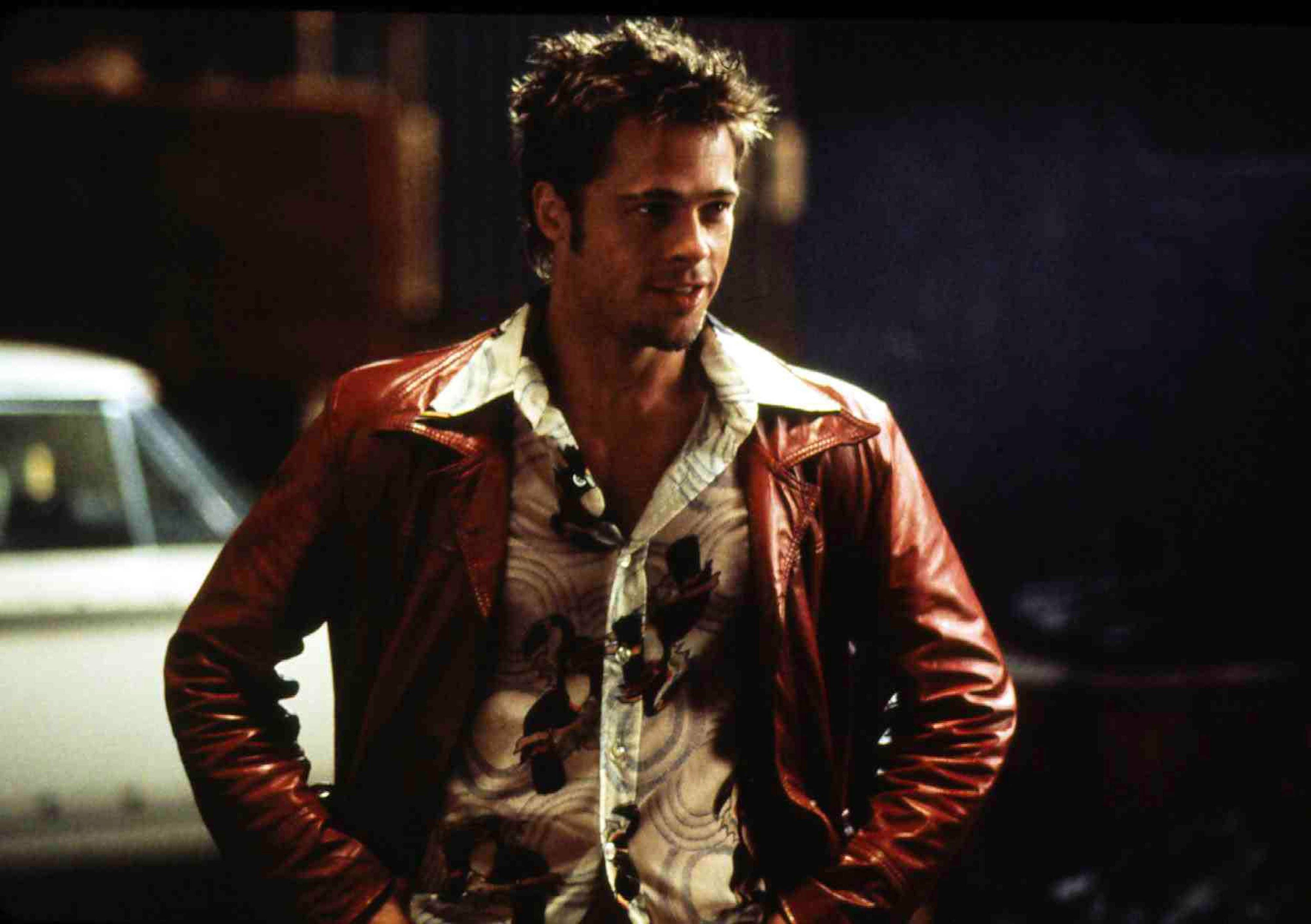 Brad Pitt in "Fight Club" (1999). © Alam
