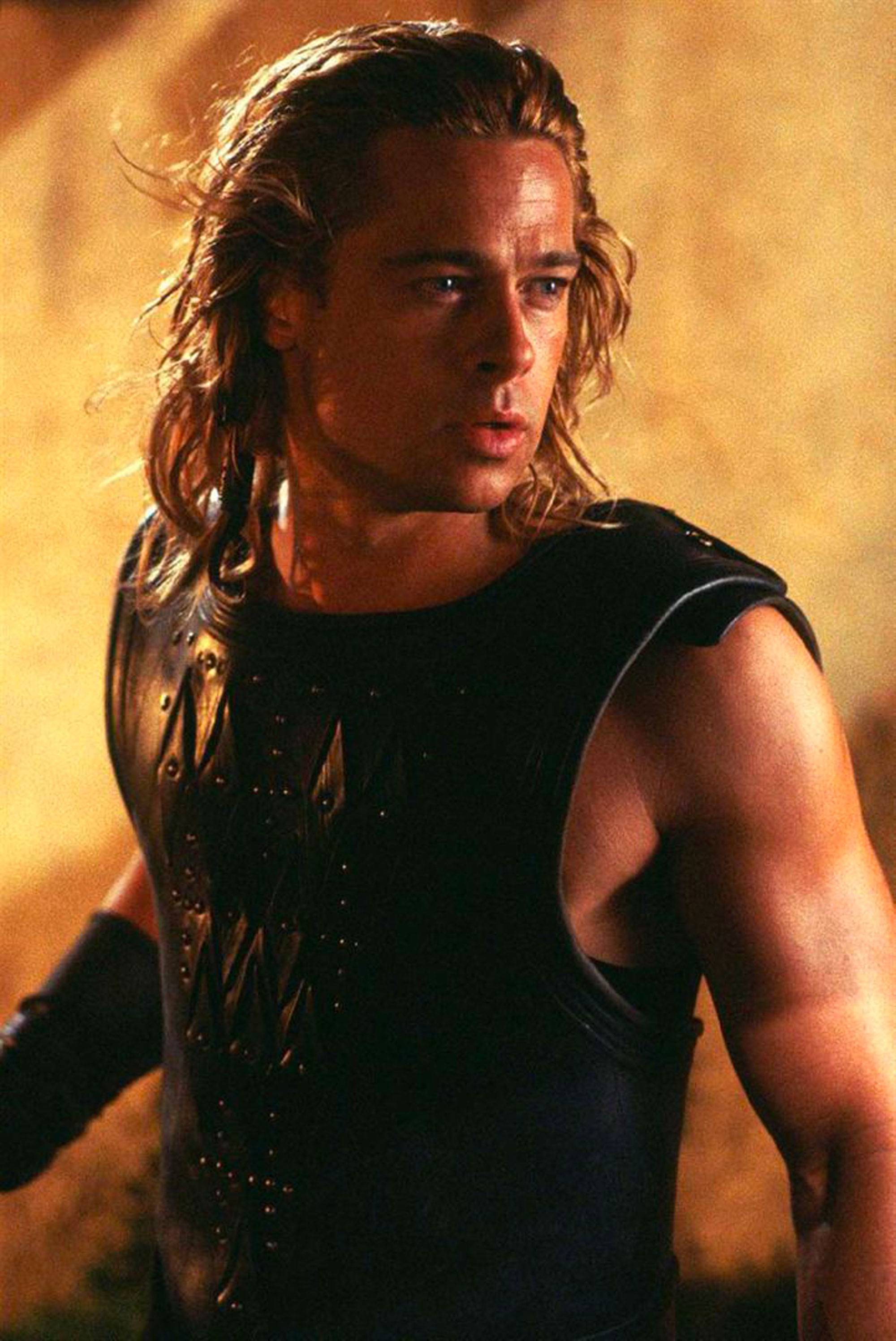 Brad Pitt in the movie "Troy" (2004) © Warner Bros France