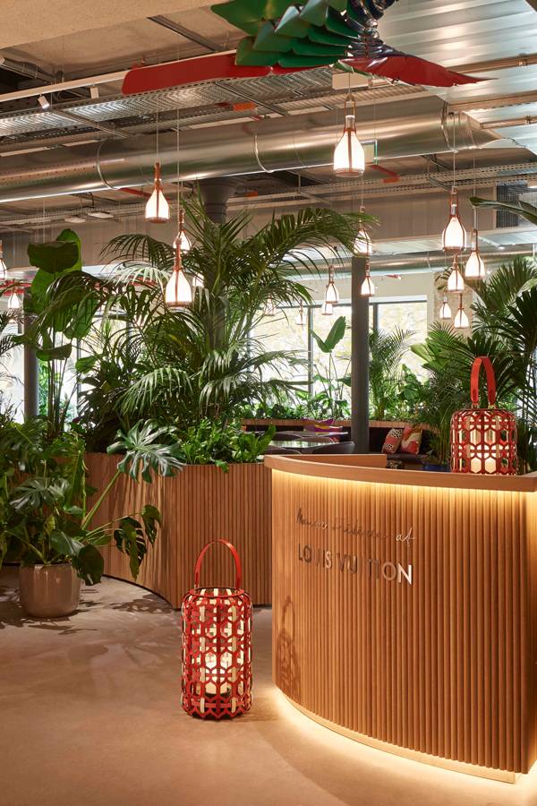 Café Maxime Frédéric pour Louis Vuitton dans l'espace LV Dream