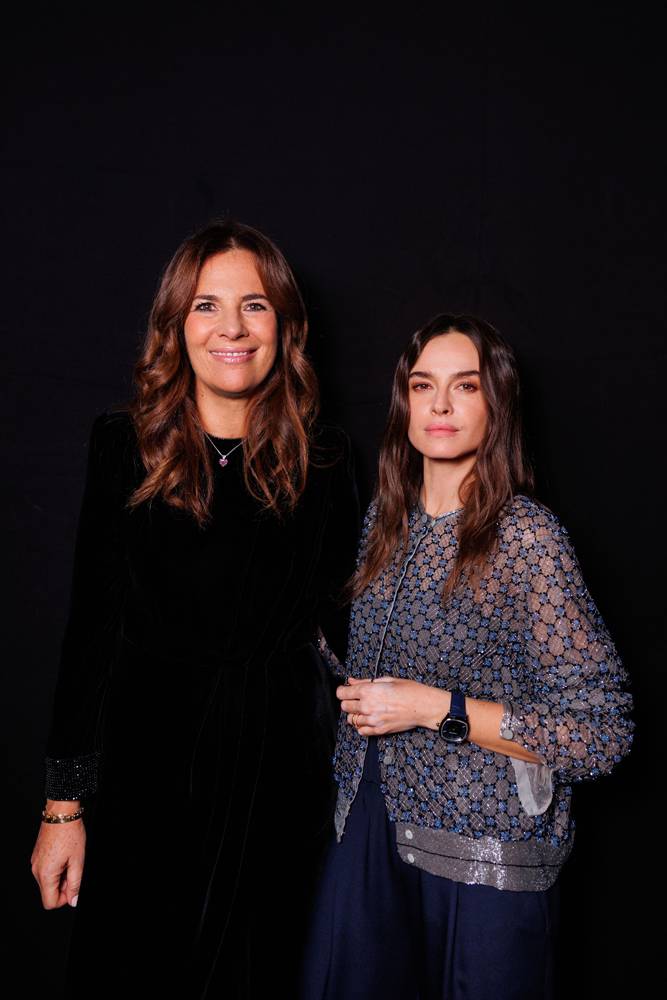 Roberta Armani et la mannequin Kasia Smutniak au dîner de lancement de la montre Giorgio Armani 11