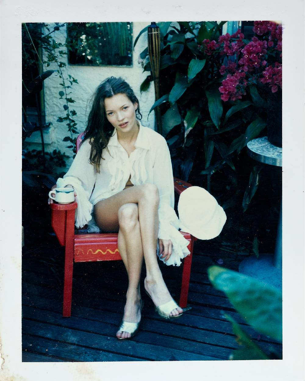 Splendor in the Garden, Kate Moss, Miami, 1993 © Ellen von Unwerth