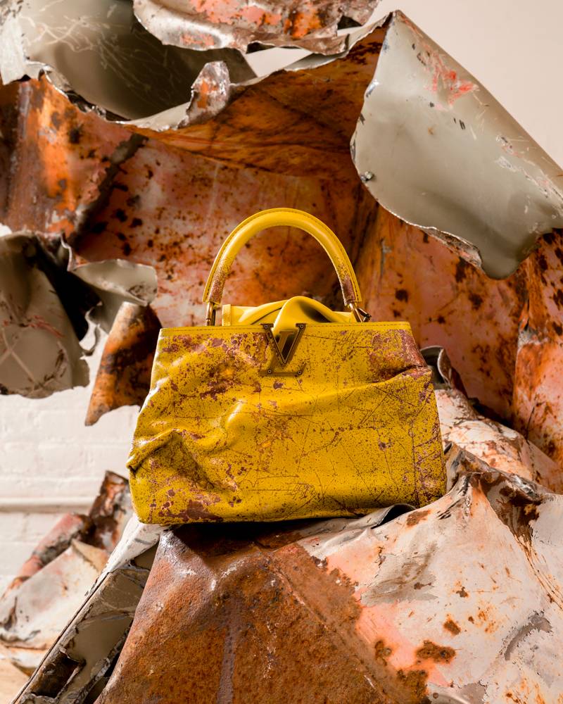 Le sac Artycapucines par l’artiste américaine Kennedy Yanko. Crédit : Sean Davidson