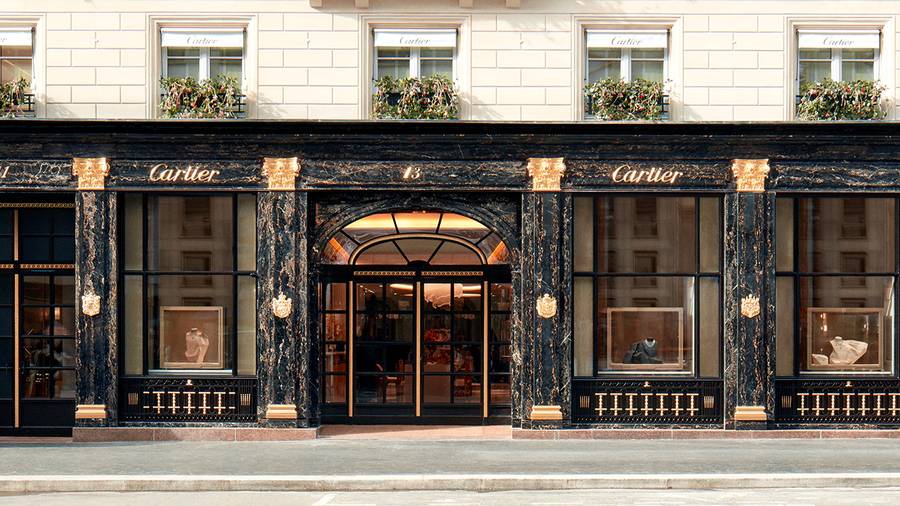 Cartier boutique 13 Paix ouverture 