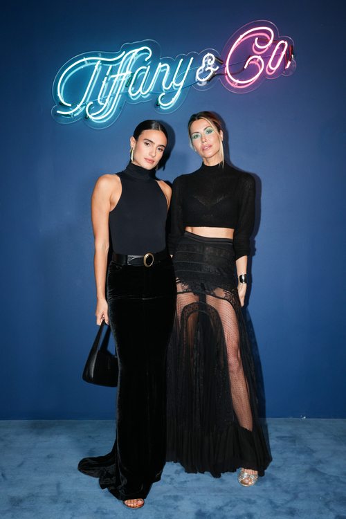 Isabela Grutman et Matha Graeff à la soirée d'inauguration du pop up Tiffany & Co à Miami Art Basel.