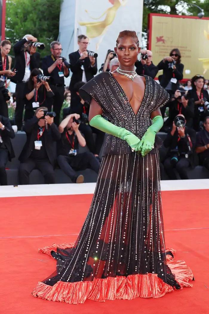 Jodie Turner-Smith in Gucci at the Mostra de Venise 2022