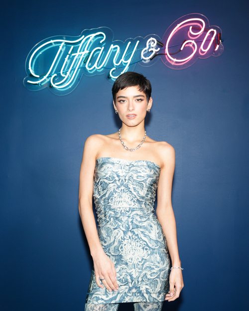 Dixie Damelio à la soirée d'inauguration du pop up Tiffany & Co à Miami Art Basel.